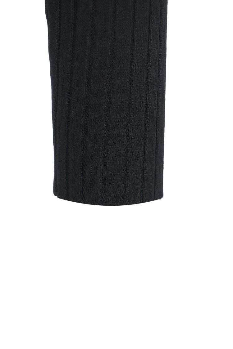 Kaos Slim-Fit Cut-Out Ribbed Knit Sweater