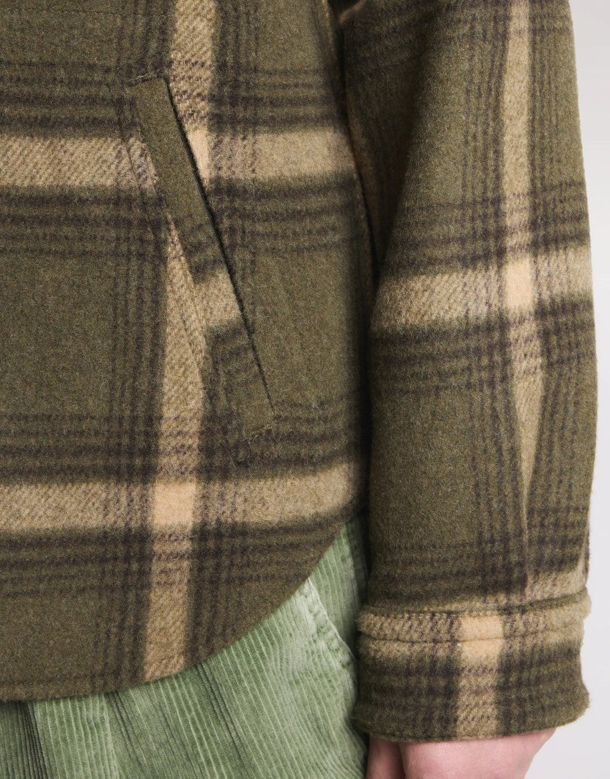 Fay Over Shirt Archive With Classic Plaid Pattern