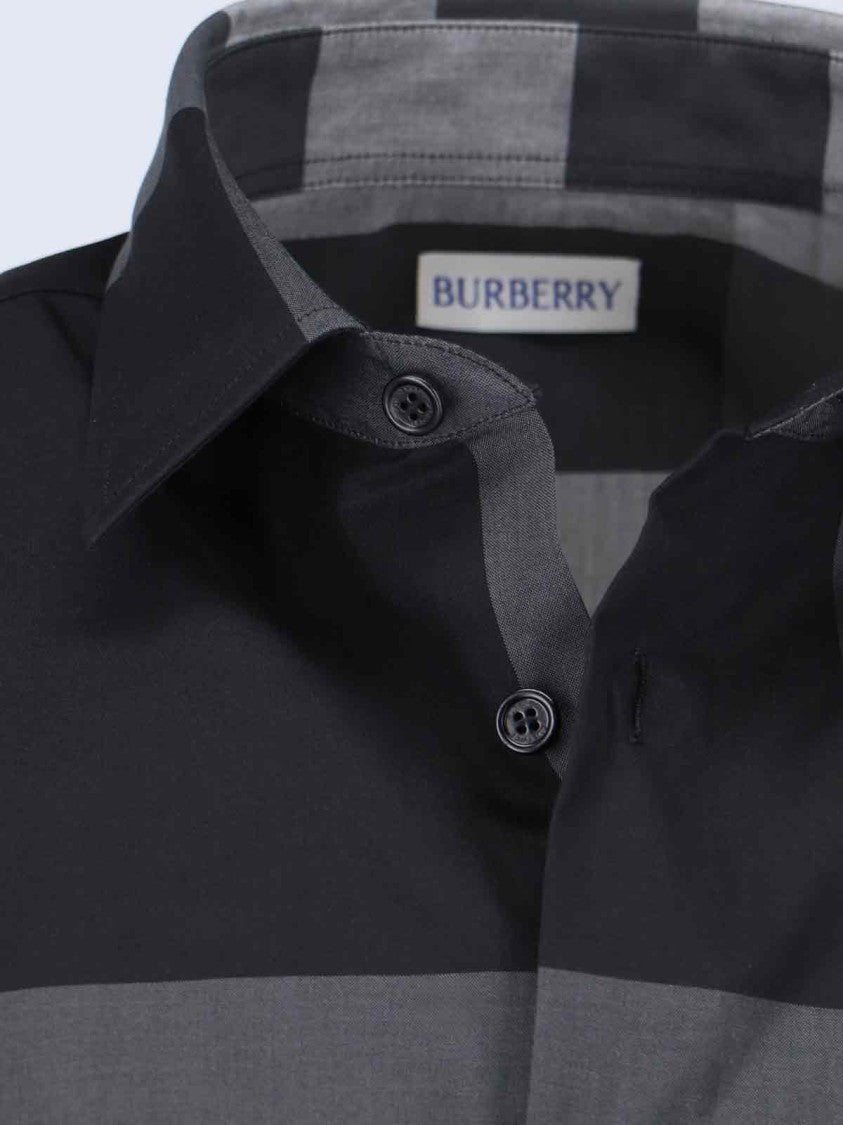 Burberry "Check" Shirt – Black
