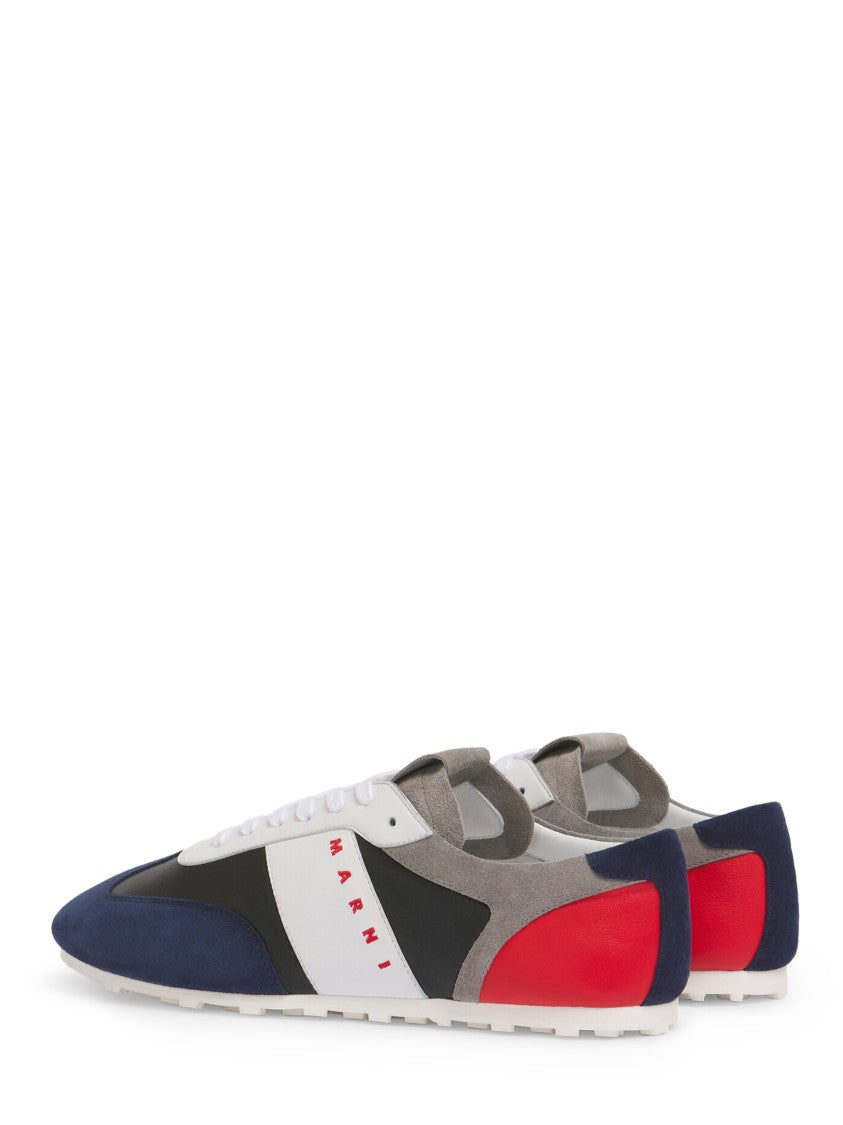 Marni Color-Block Ovine Leather Sneakers