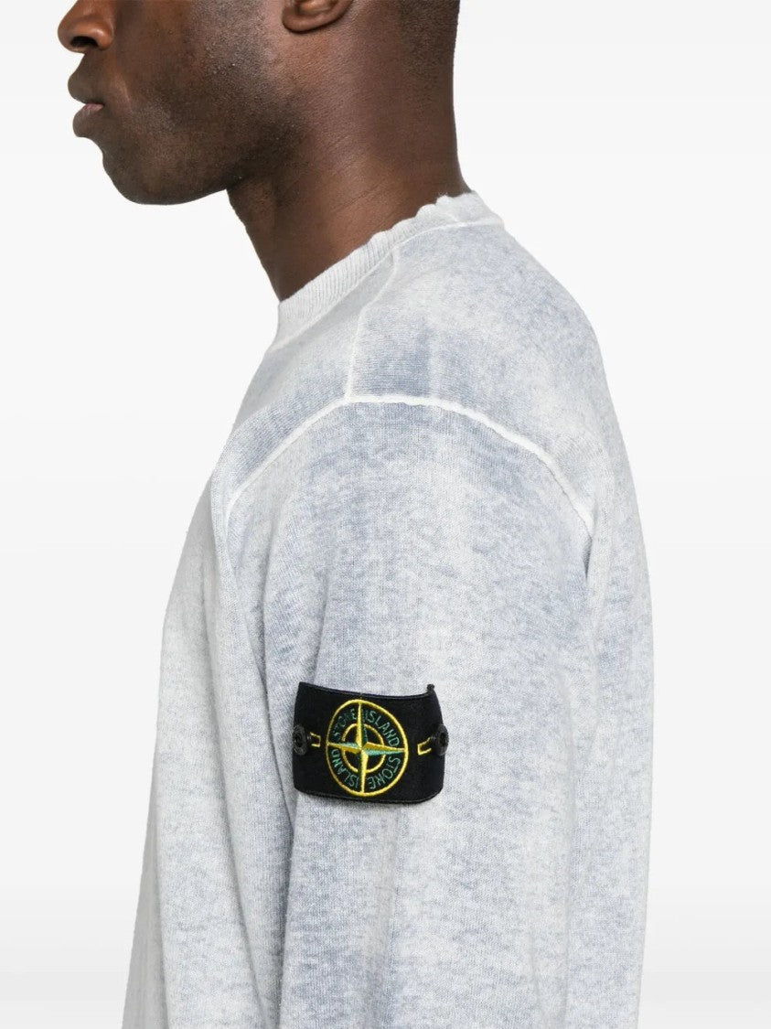 Stone Island Mélange-Effect Sweater