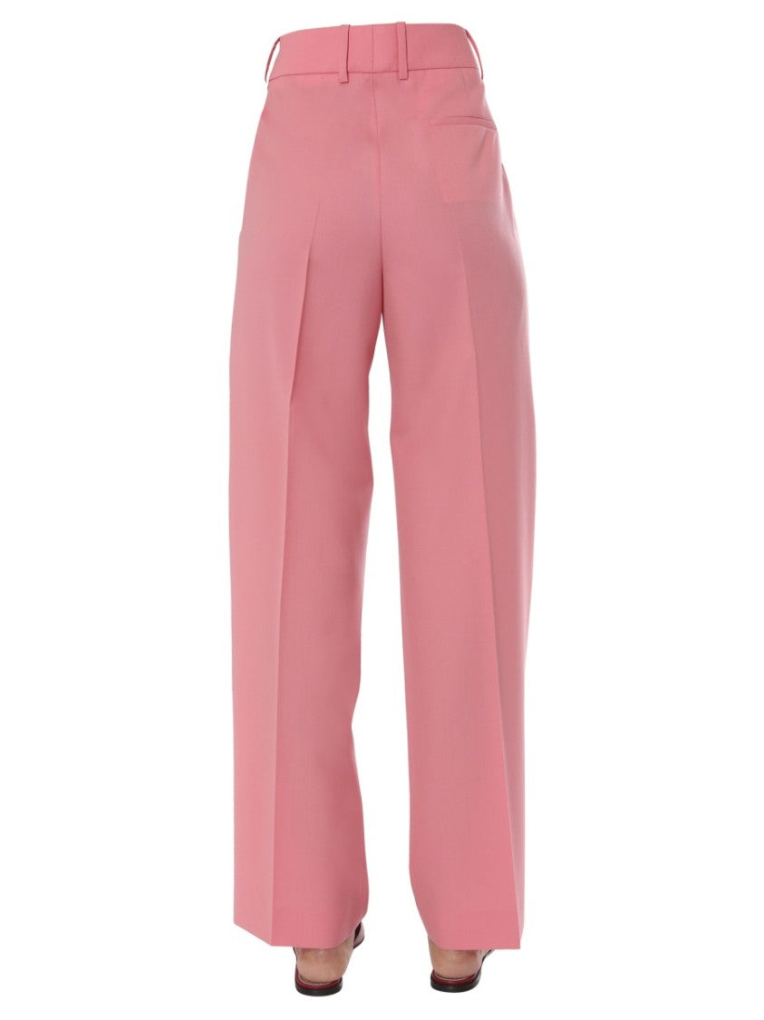 Givenchy Tailored Pink Straight Leg Pants