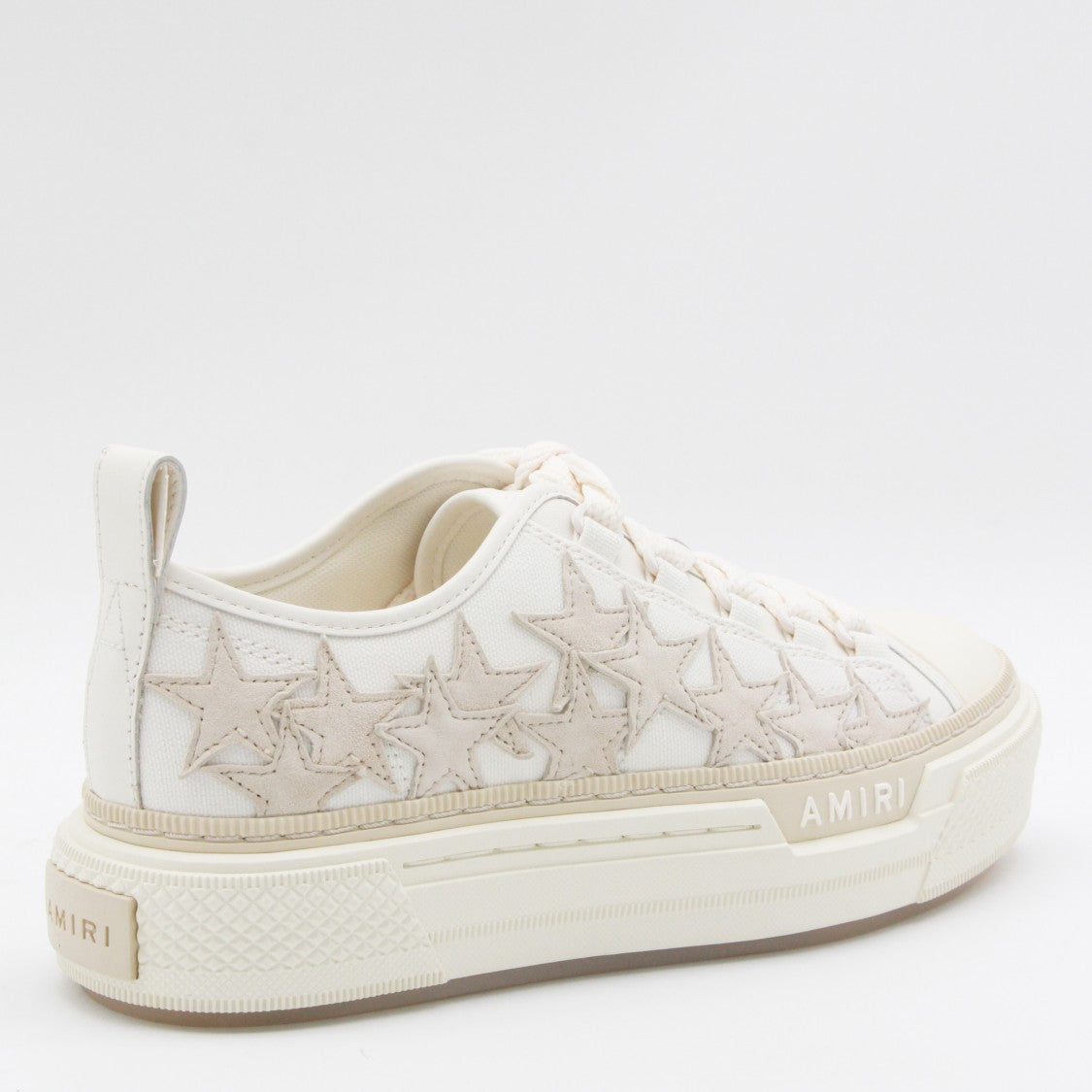 Amiri Low-Top Sneakers With Chunky Sole And Star Appliqués