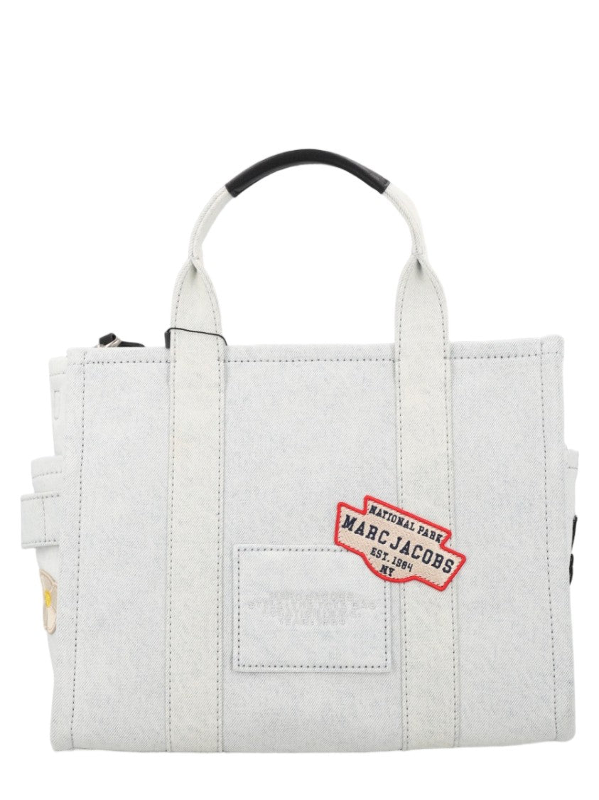 Marc Jacobs Medium Tote Bag With Vibrant Patchwork Design