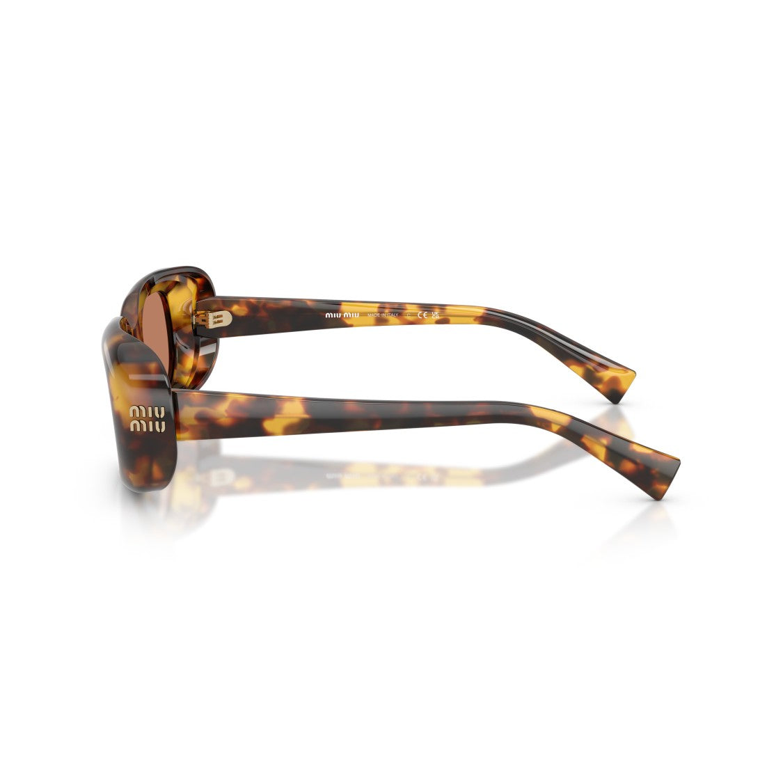 Miu Miu 0Mu B13s Tortoiseshell Acetate Sunglasses