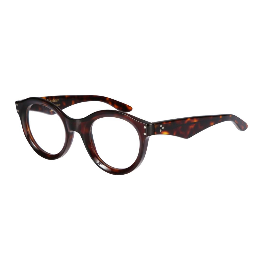 Kador Tortoiseshell Thick Round Eyeglasses
