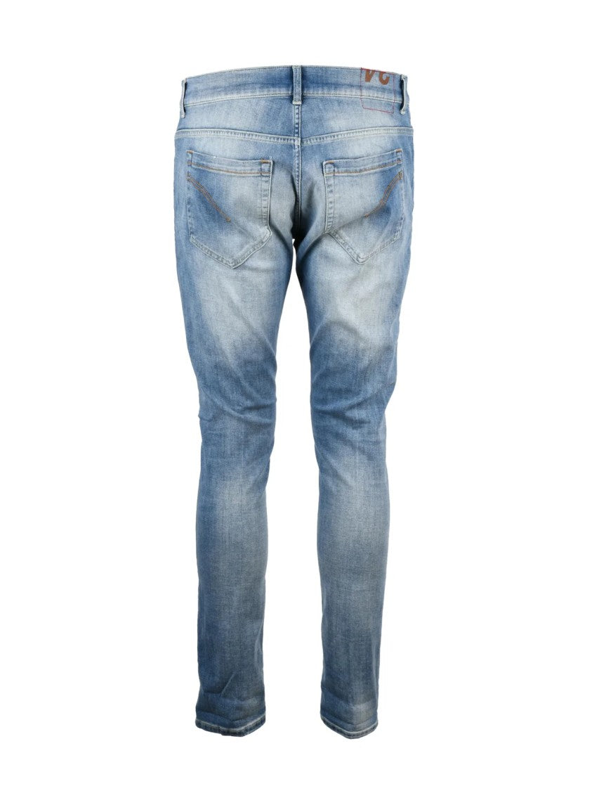 Dondup Light Blue George Faded Skinny-Leg Jeans