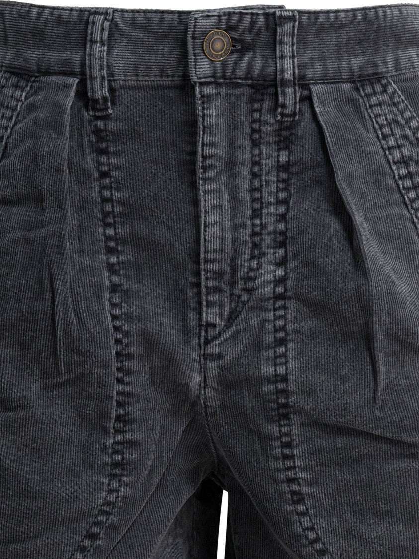 Isabel Marant Étoile Mid-Rise Wide Tapered Pants