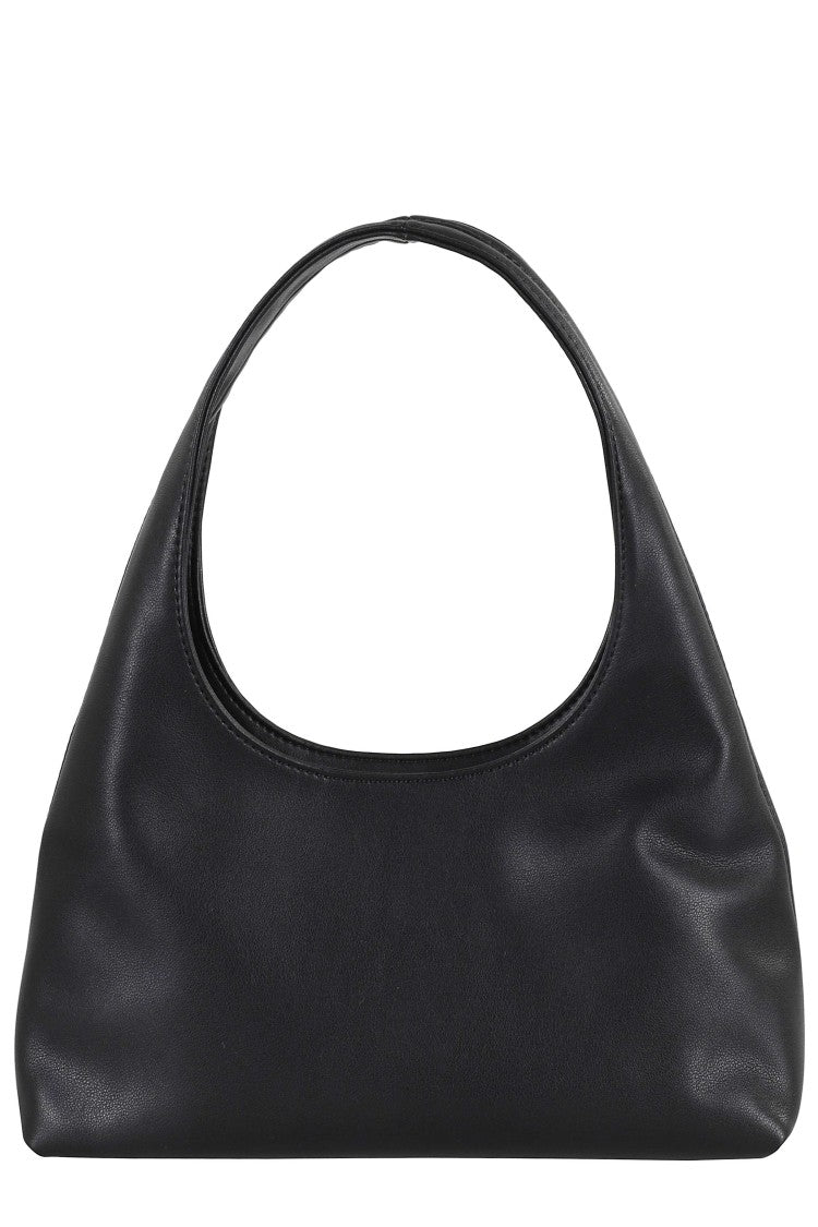 A.P.C. Black Baby Ninon Polyurethane Shoulder Bag