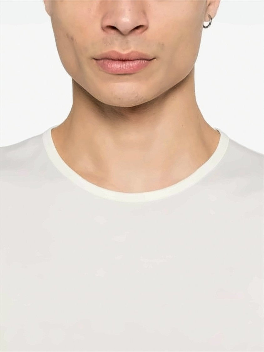 Lemaire Short-Sleeve T-Shirt With Classic Crew Neckline
