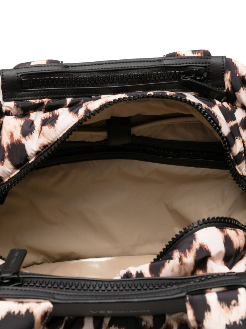 Veecollective Bold Leopard Print Shoulder Bag