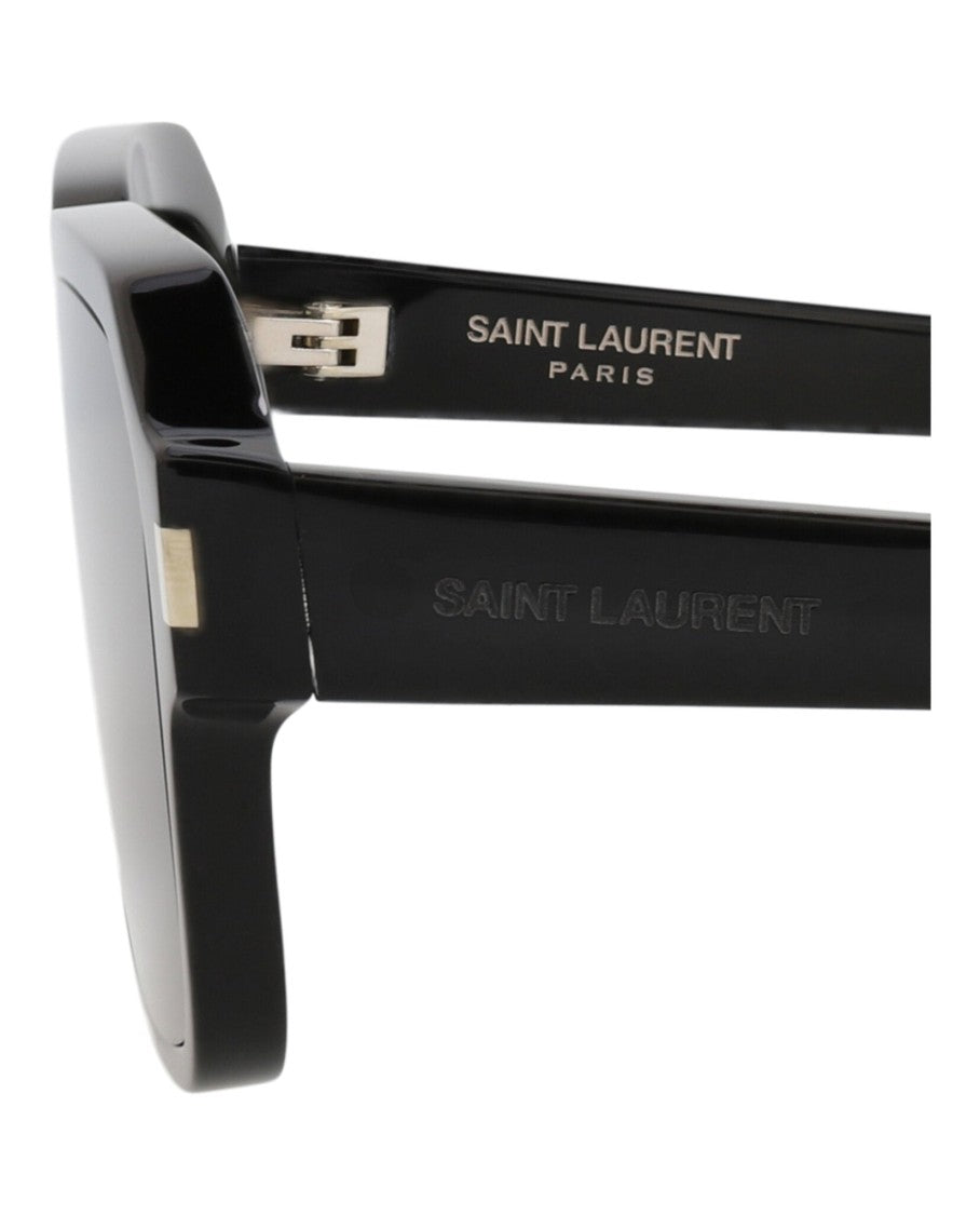 Saint Laurent Square-Frame Sunglasses In Recycled Acetate