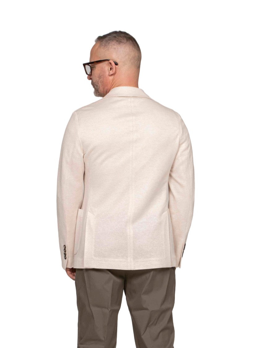 Circolo 1901 Single-Button Notch Lapel Tailored Blazer