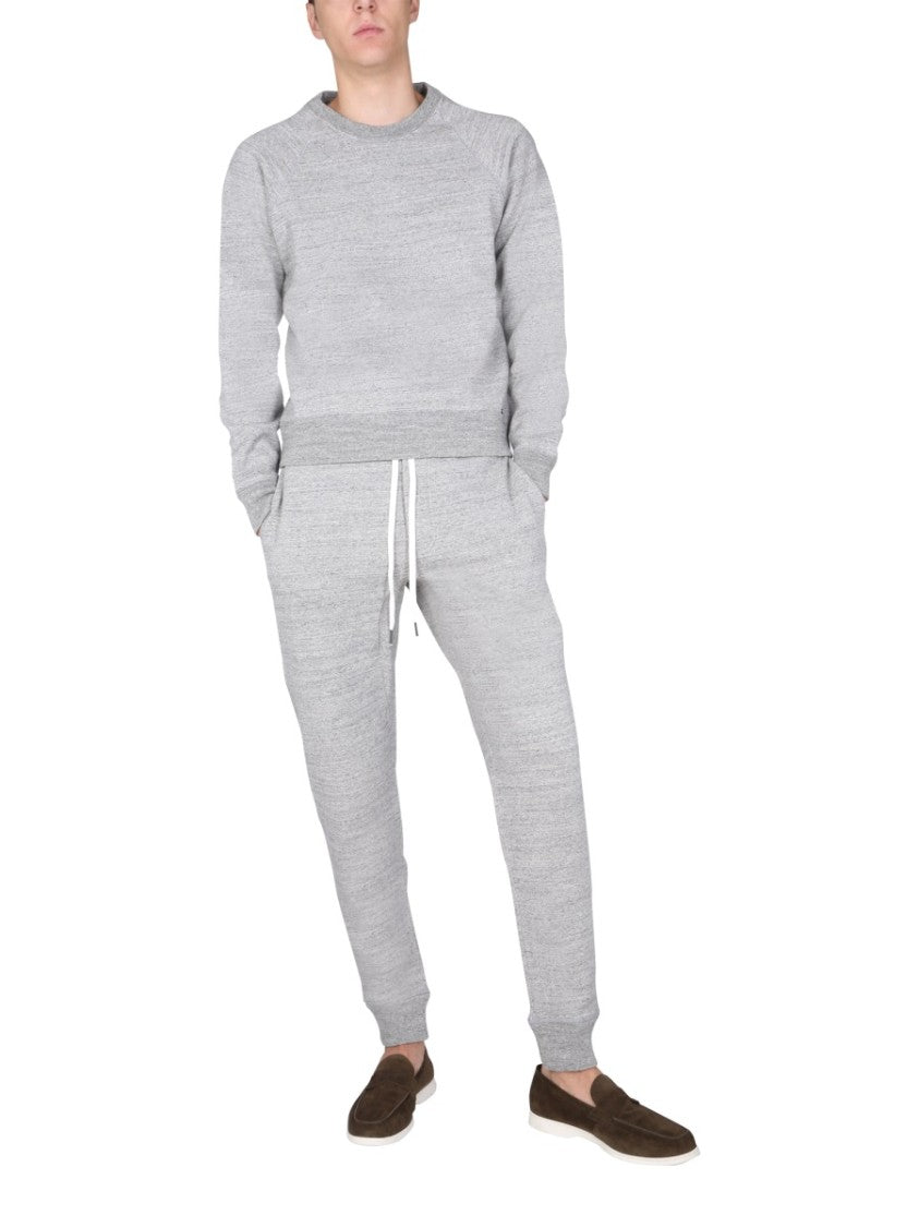 Tom Ford Heathered Grey Jogging Pants