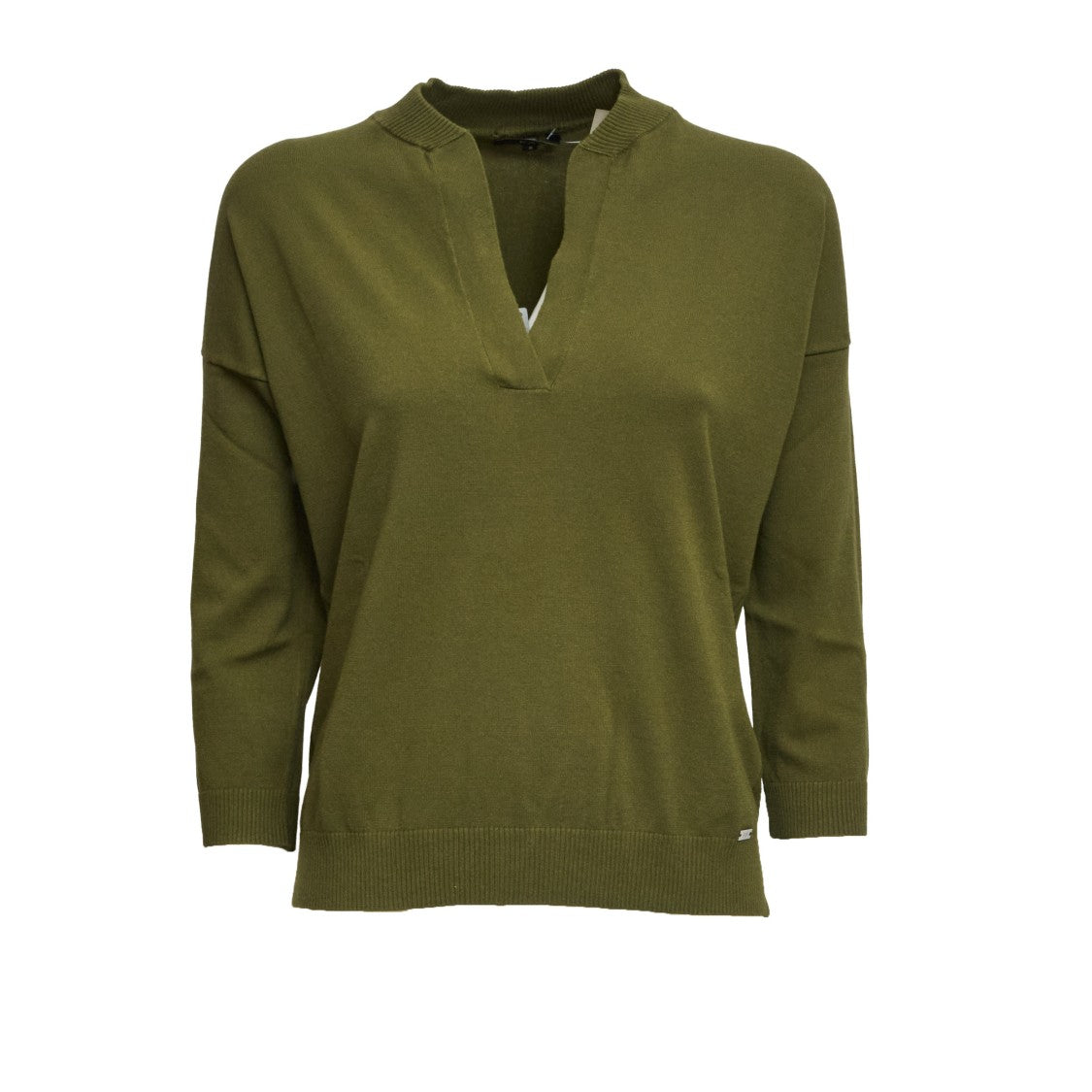 Fay 3/4 Sleeves Knit Sweater