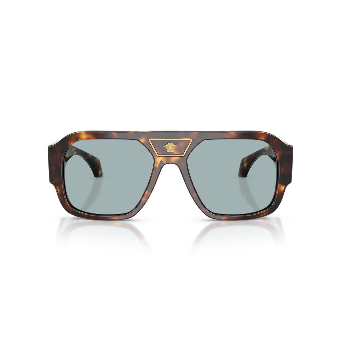 Versace 0Ve4508u Oversized Square Tortoiseshell Sunglasses