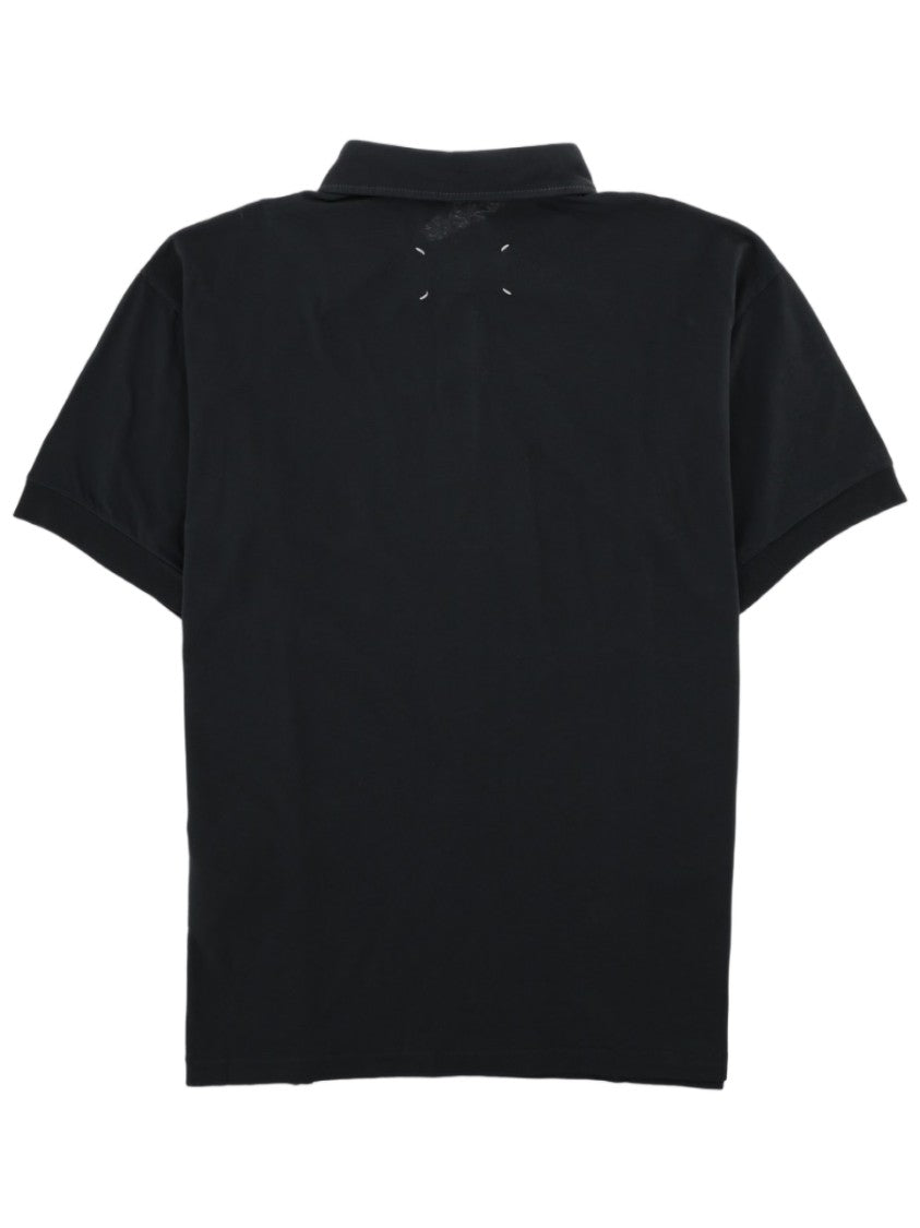 Maison Margiela Classic Short-Sleeve Polo Shirt With Traditional Collar