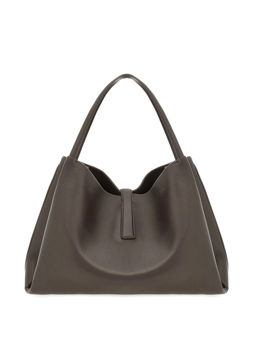 Salvatore Ferragamo Brown Tote M Medium Leather Totes