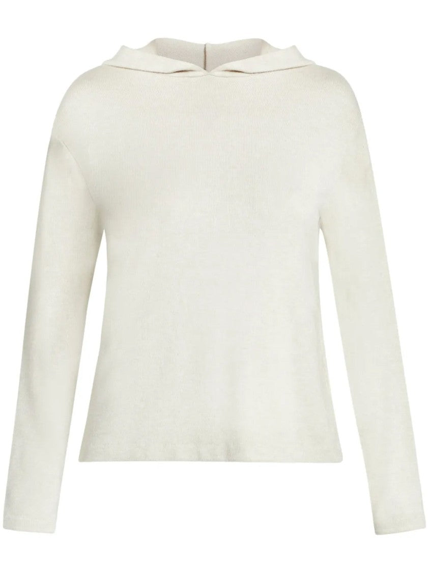 Vince Relaxed Fit Long-Sleeved Hoodie With Subtle Hood Detail