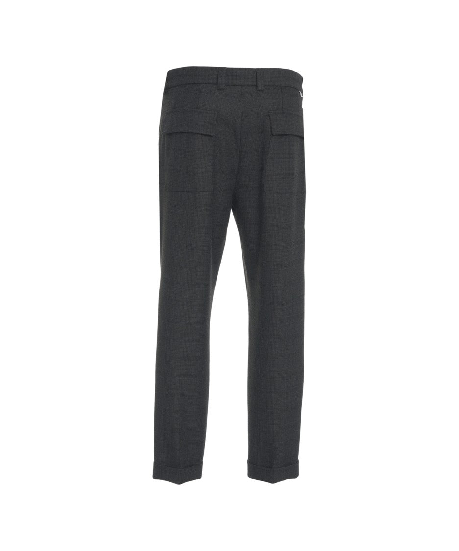 Paolo Pecora Relaxed-Fit Chino Pants With Pleats And Rolled Hem
