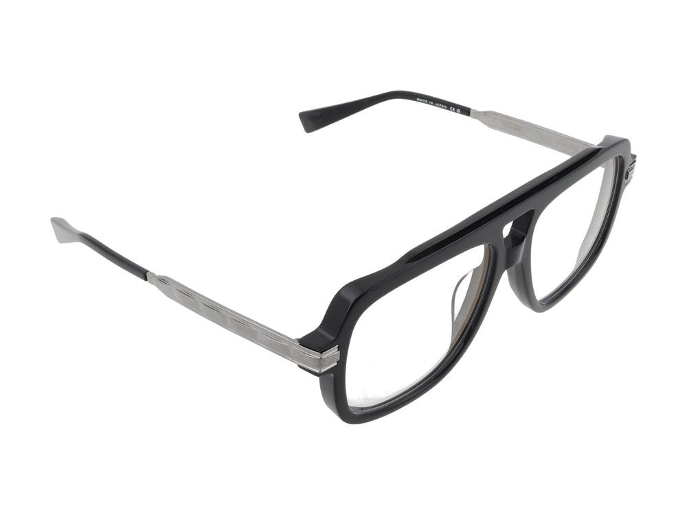 Balmain Black Francoise Iii Acetate Square Glasses