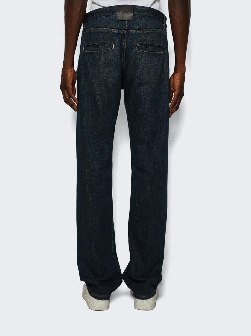 Lanvin Straight Leg Trousers Light Blue