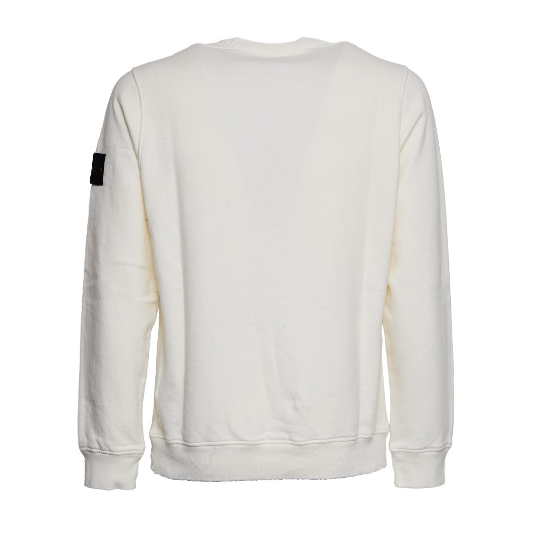 Stone Island Brushed Organic Cotton Fleece Crewneck Sweatshirt