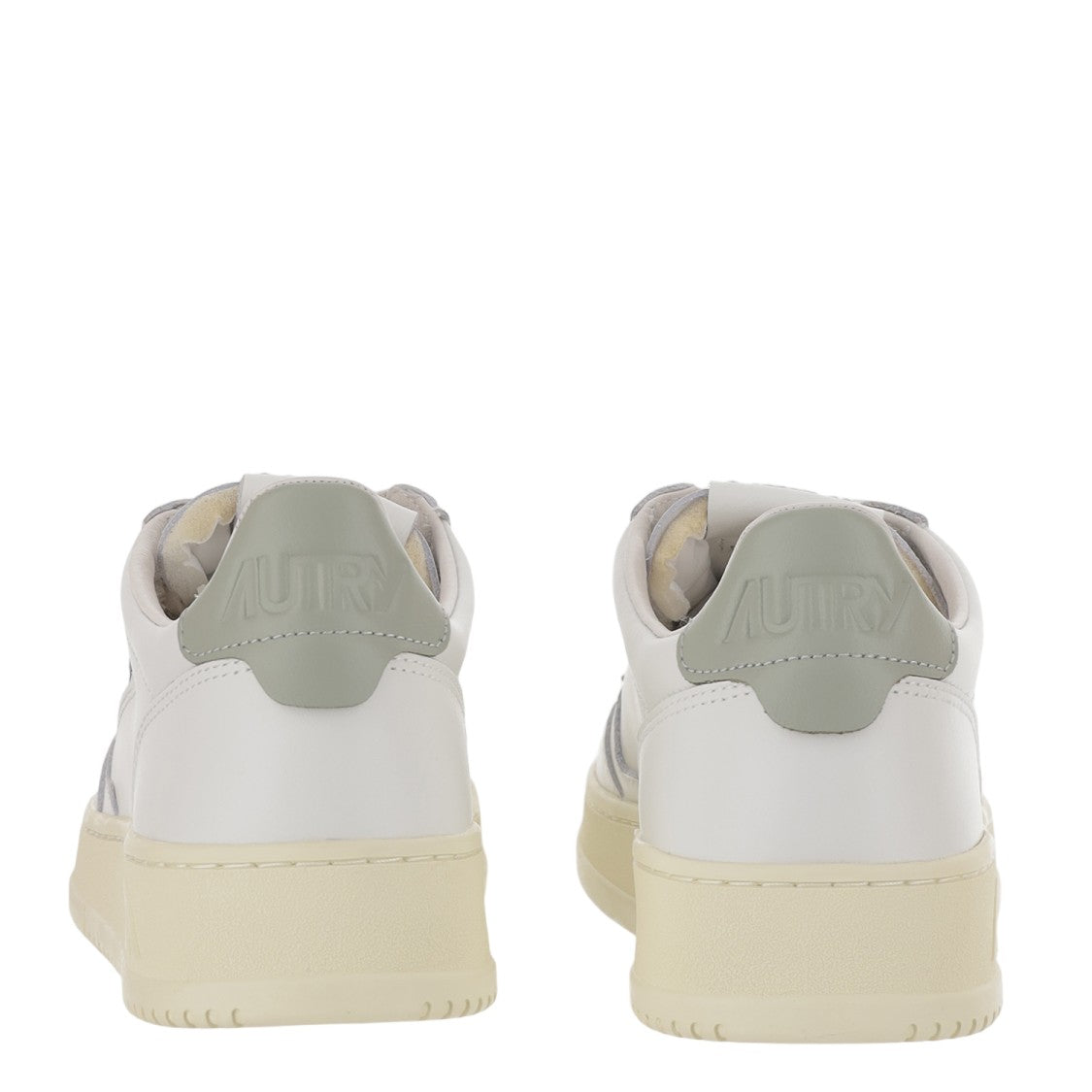 Autry Perforated Leather Low Sneakers With Subtle Branding