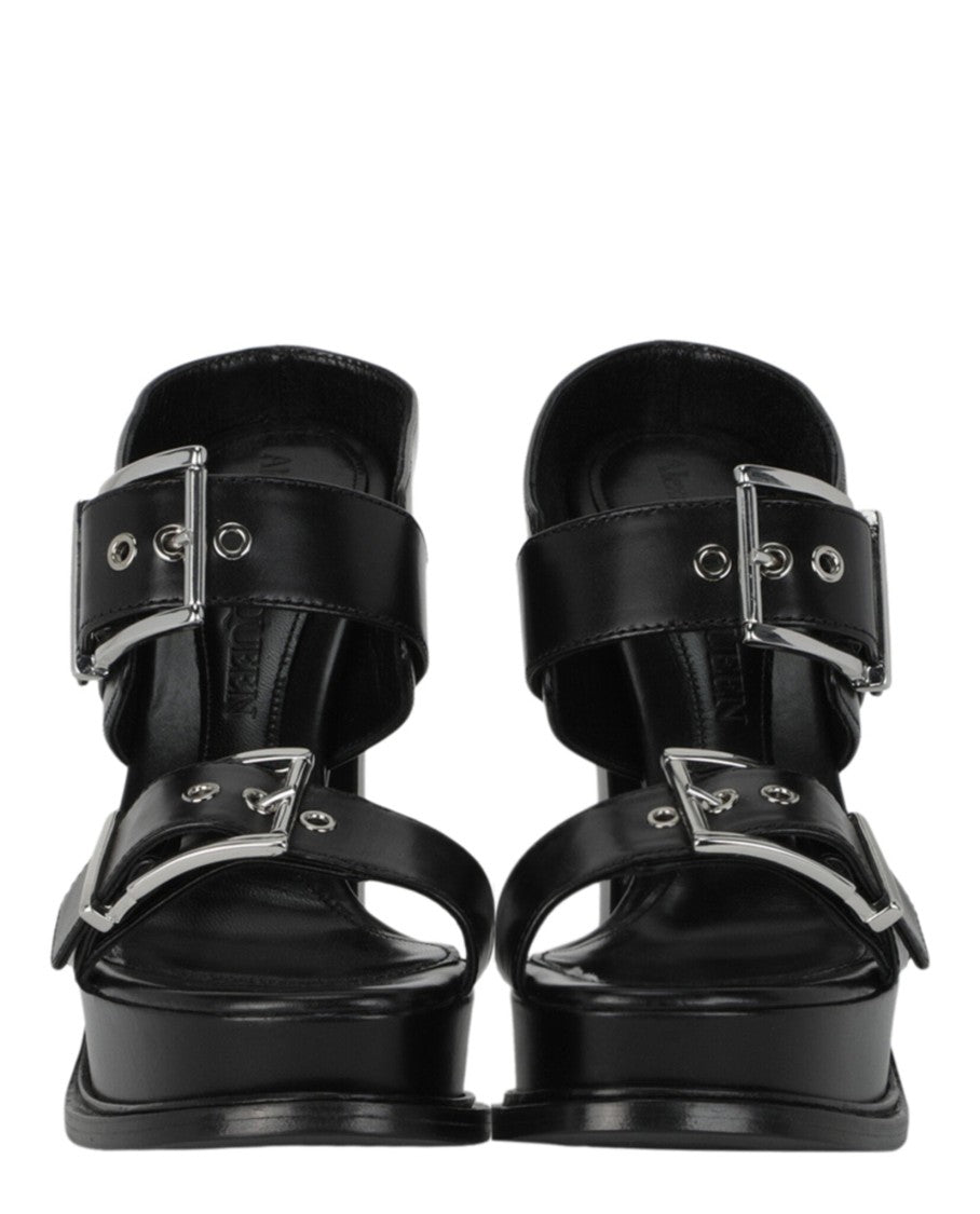 Alexander Mcqueen Boxcar Leather Sandals