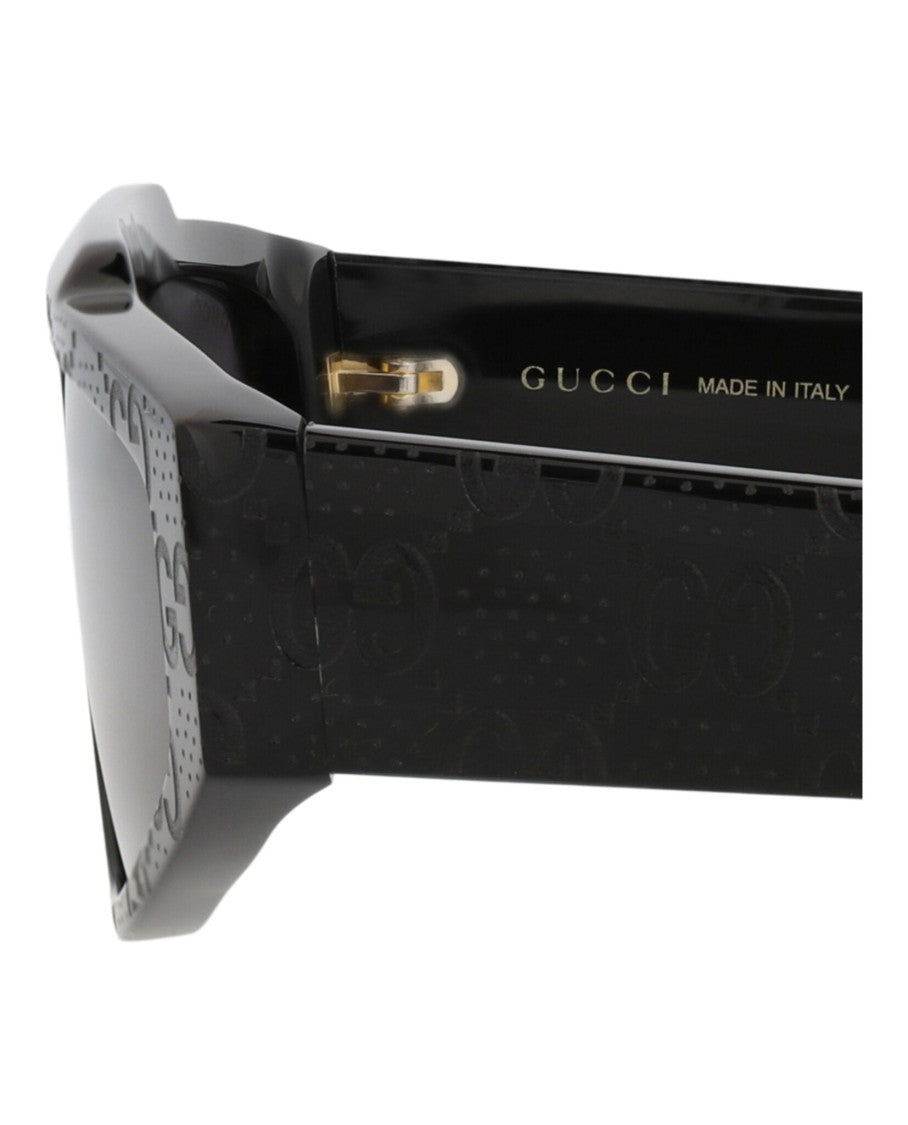 Gucci Square-Frame Recycled Acetate Sunglasses