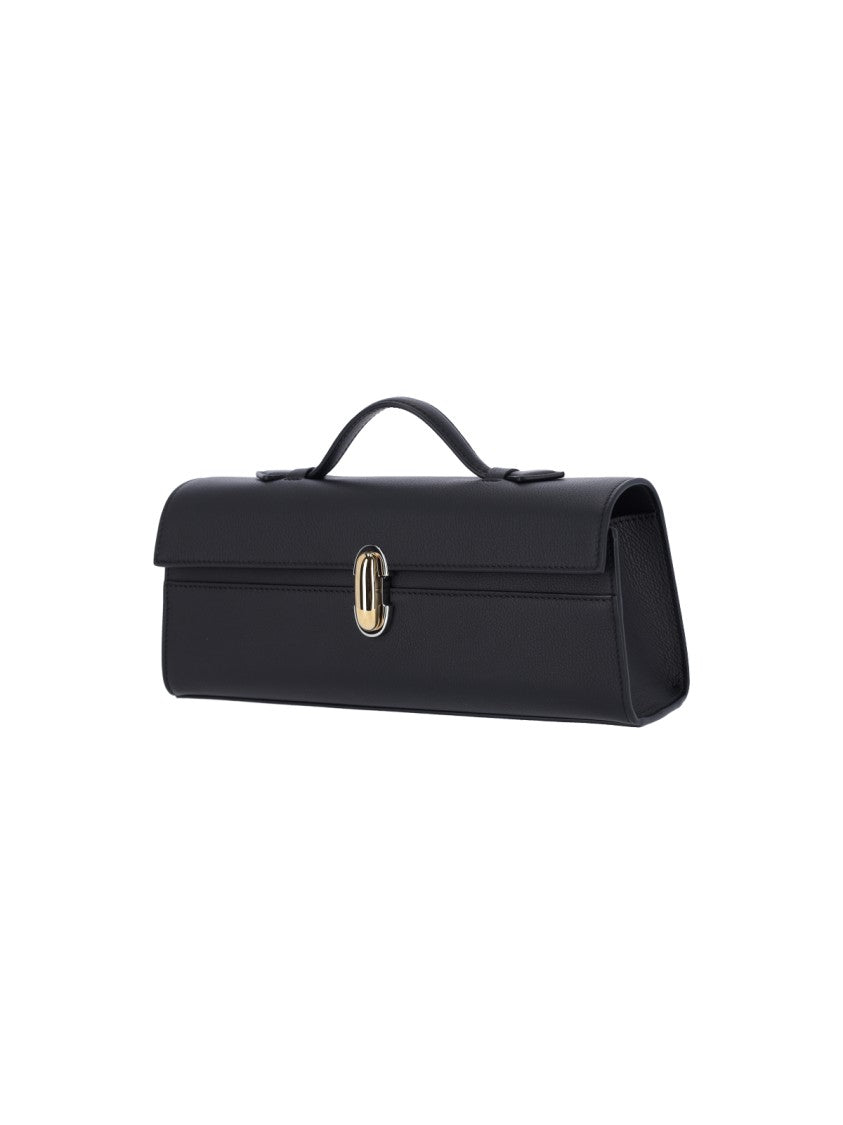 Savette "Slim Symmetry" Clutch Bag Black