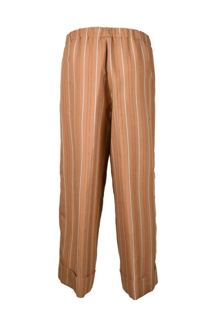Collection Privee? Comfort Fit Trousers - Brown