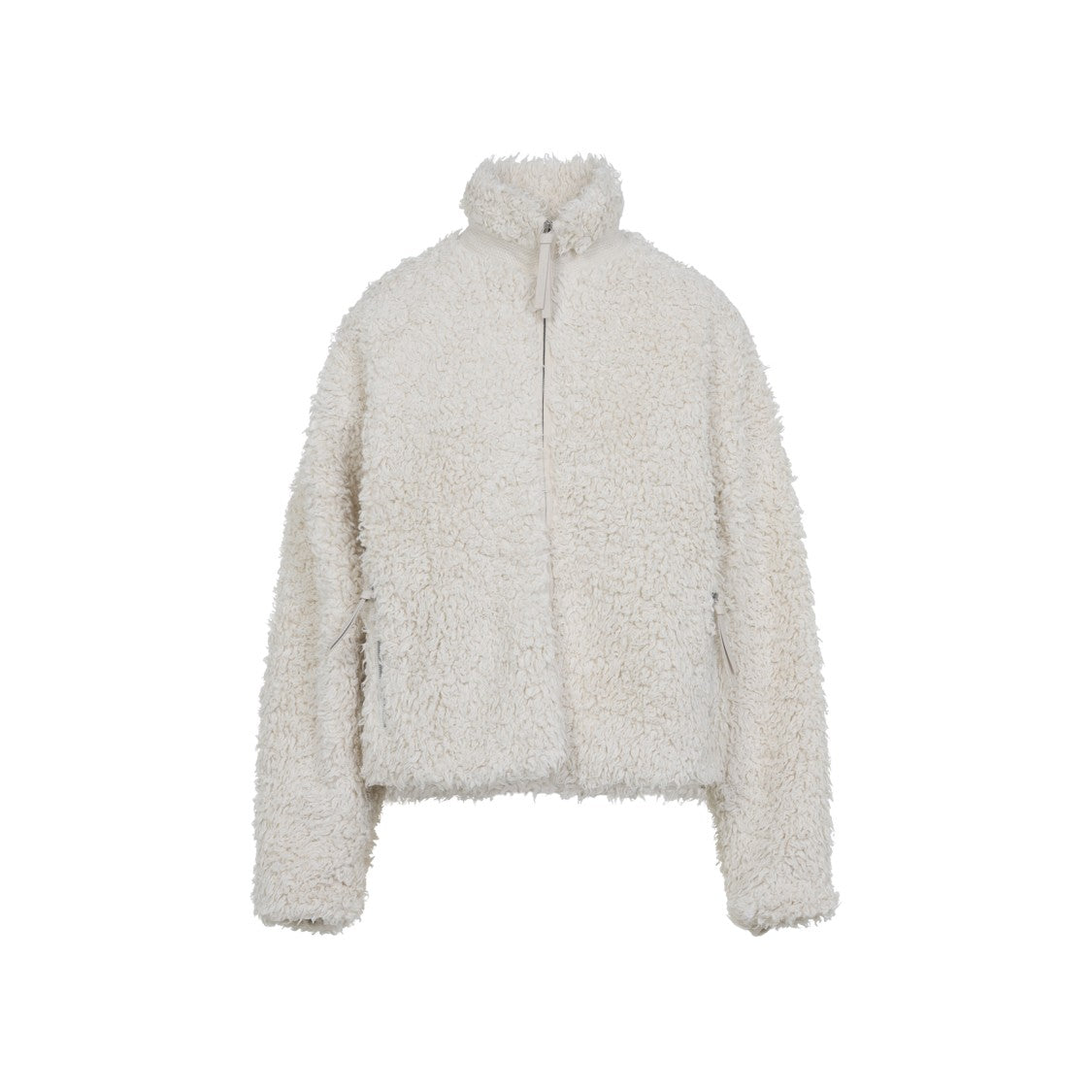 Jil Sander Zip Up 173 Gd Ivory Cotton Jacket