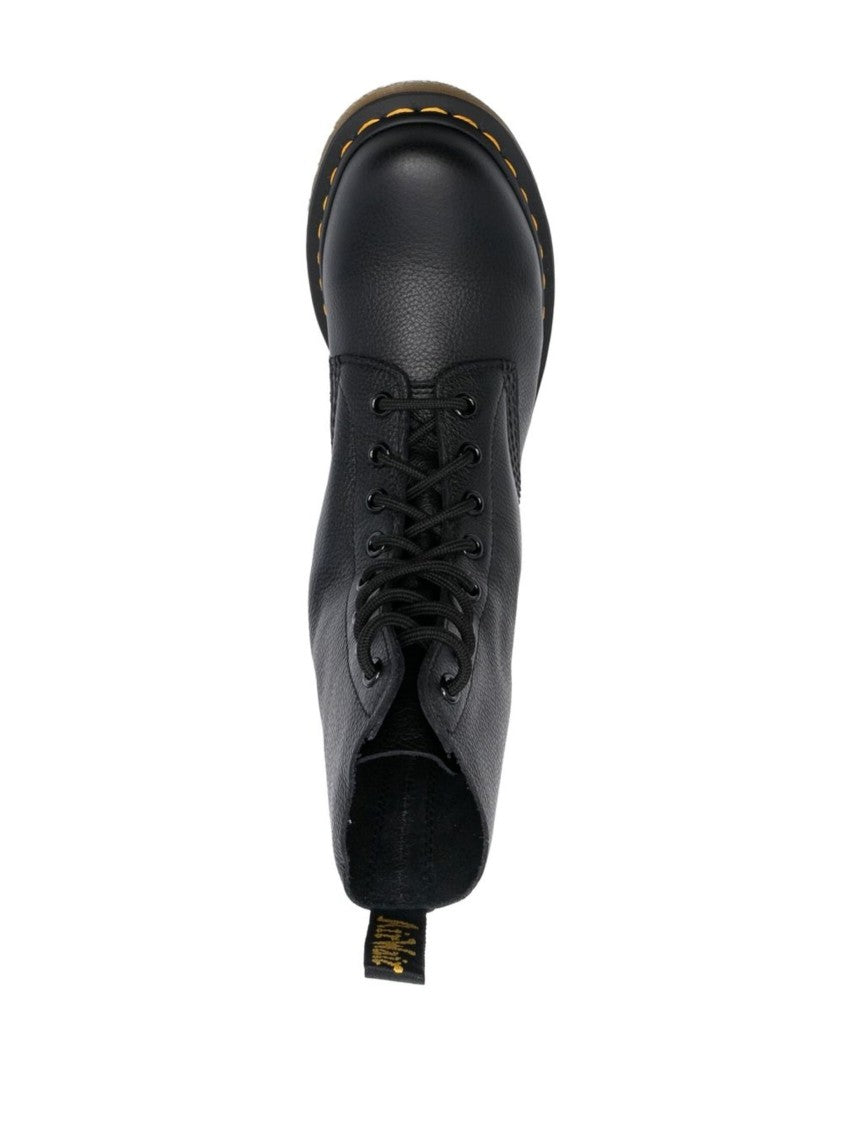 Dr. Martens 1460 Pascal Textured Leather Ankle Boots