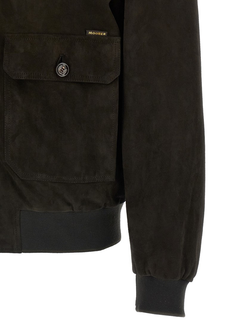 Moorer 'Carlos' Bomber Jacket