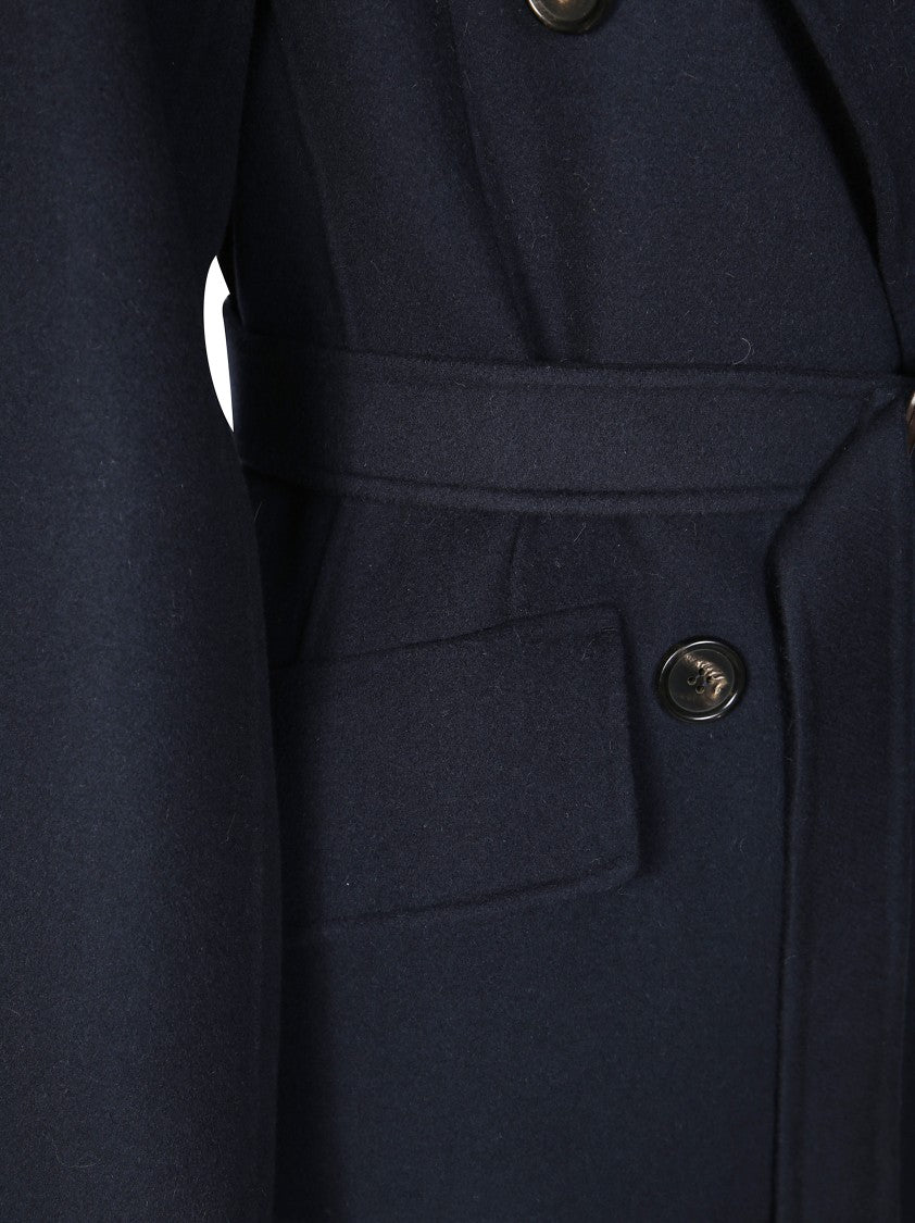 Max Mara Timeless Double-Breasted Tailored Max Mara Coat