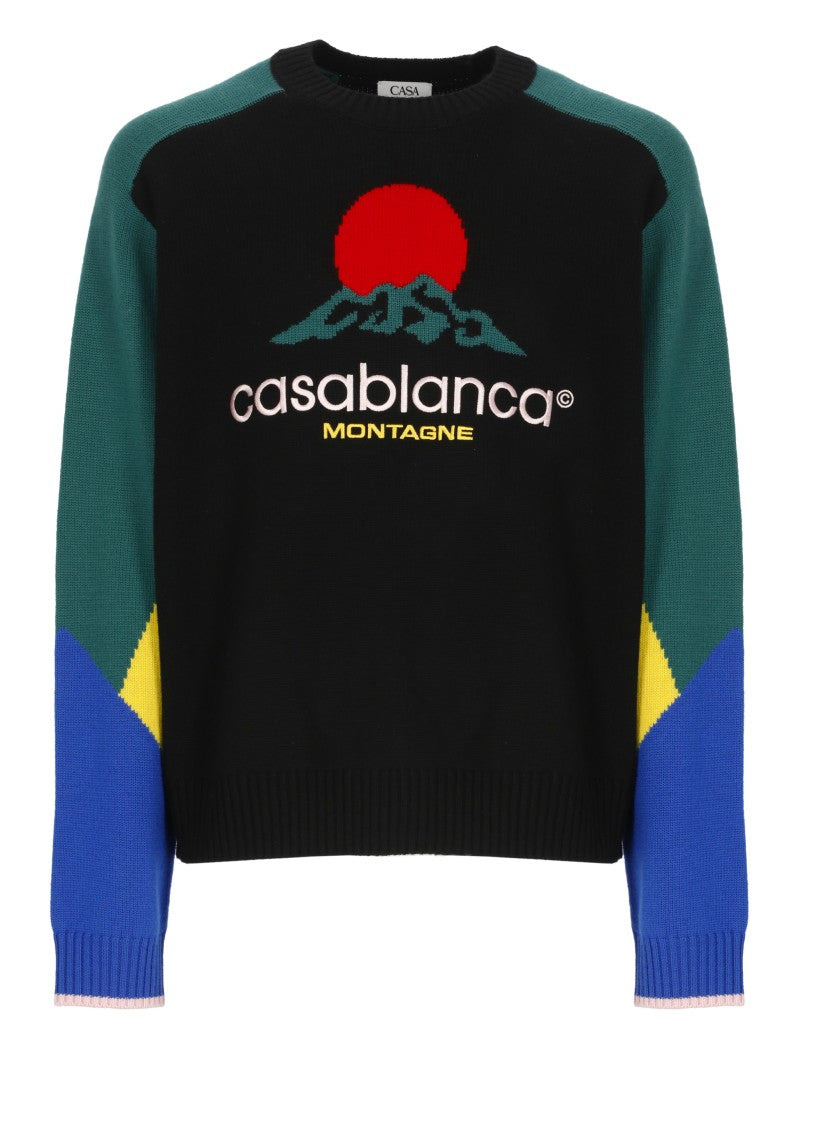 Casablanca Merino Montagne Jumper