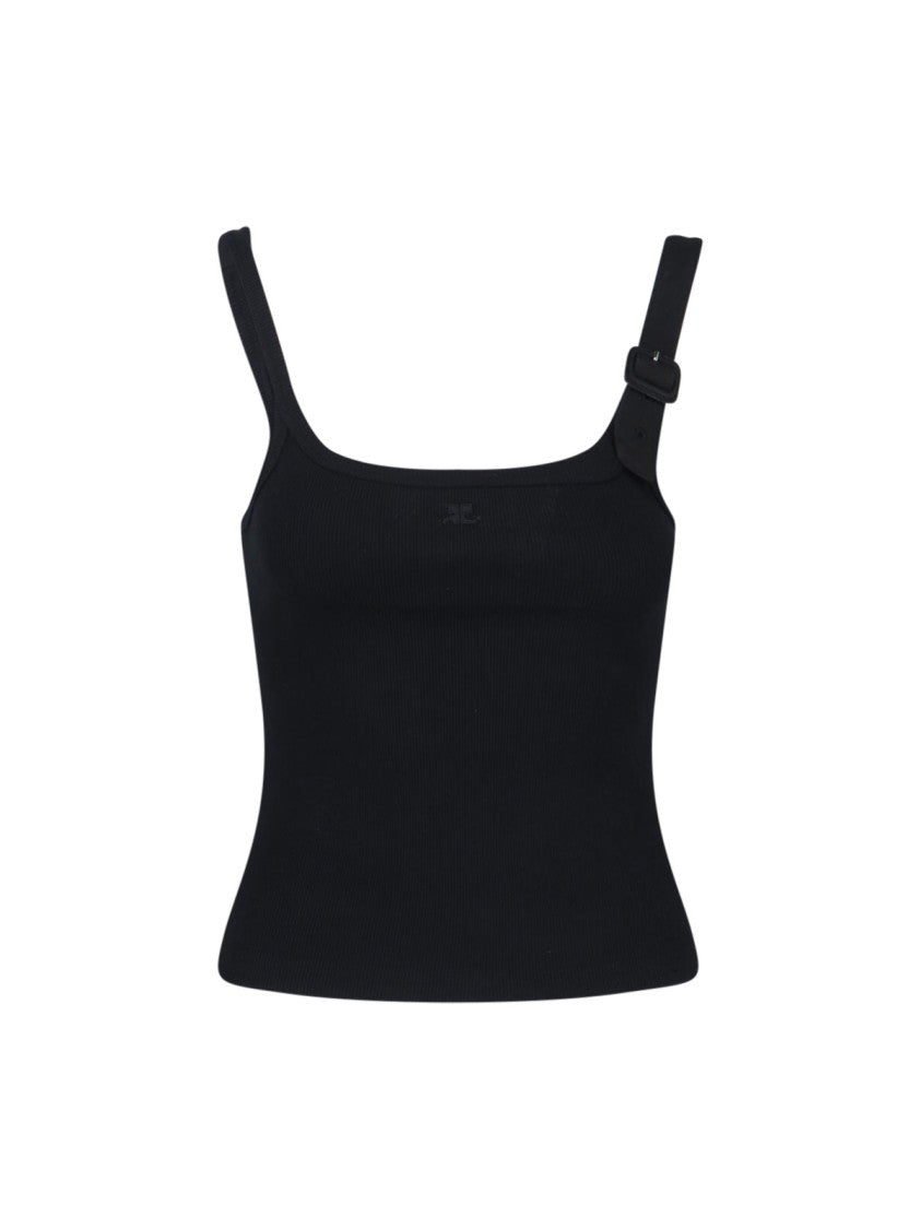 Courrèges Minimalist Top With Clean Silhouette