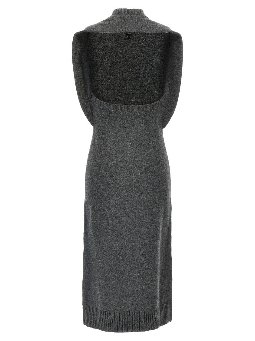 Courrèges 'Over The Shoulder Drapè' Dress