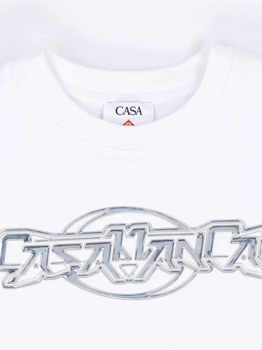 Casablanca "Casablanca Chrome" T-Shirt White