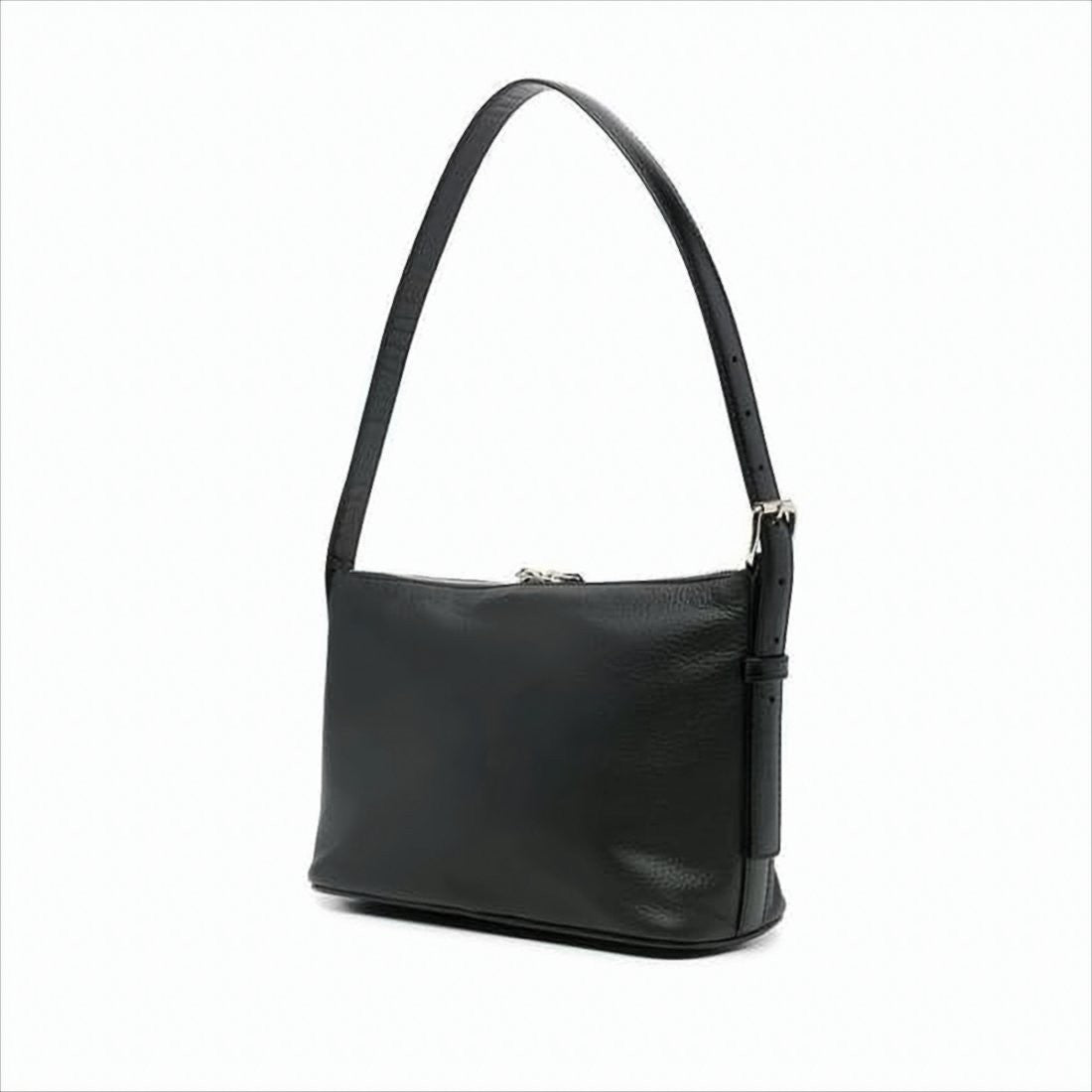 A.P.C. Textured Leather Shoulder Bag With Zip-Top Closure