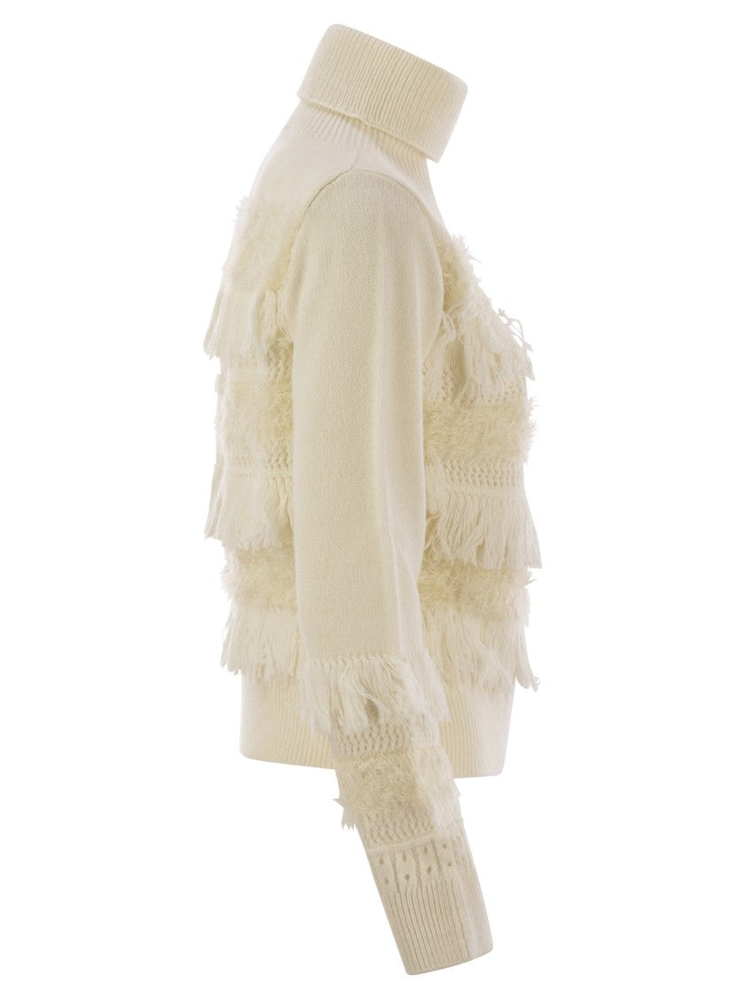 Vanisé Wool And Cashmere Blend Turtleneck Sweater