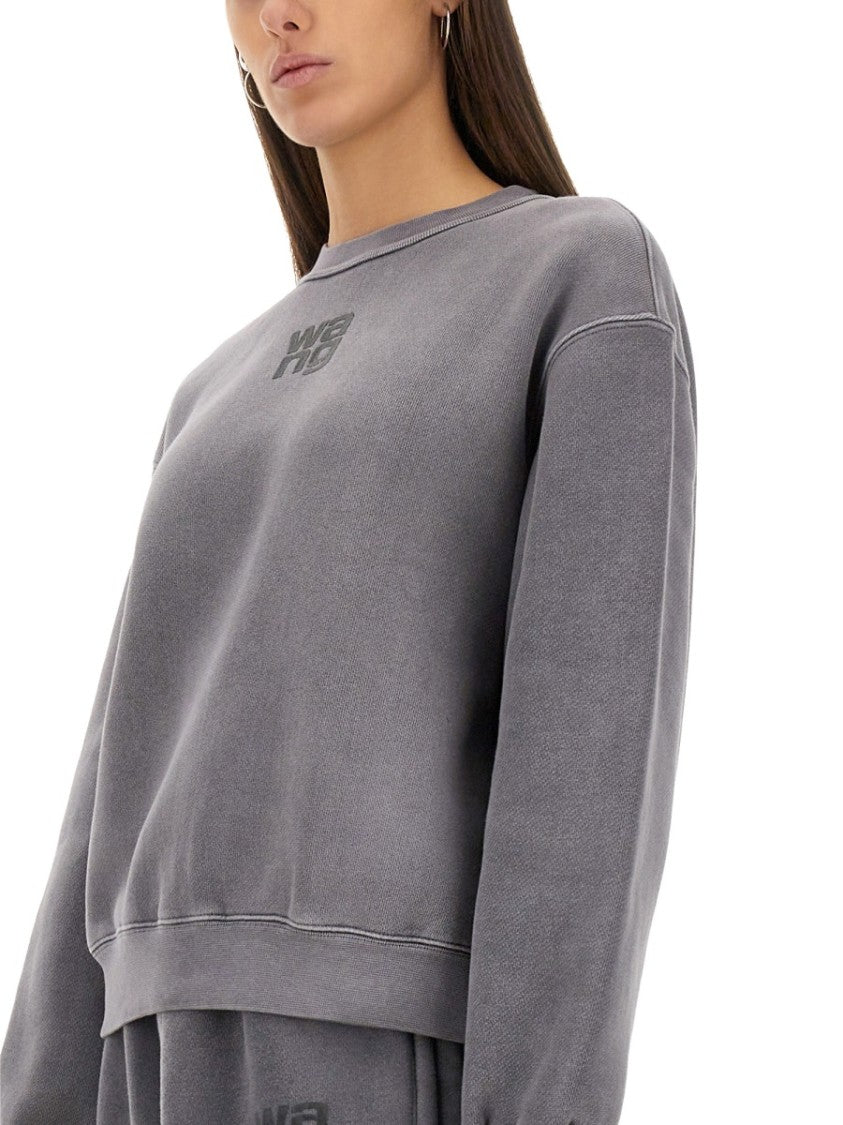 T By Alexander Wang Sweatshirt With Logo