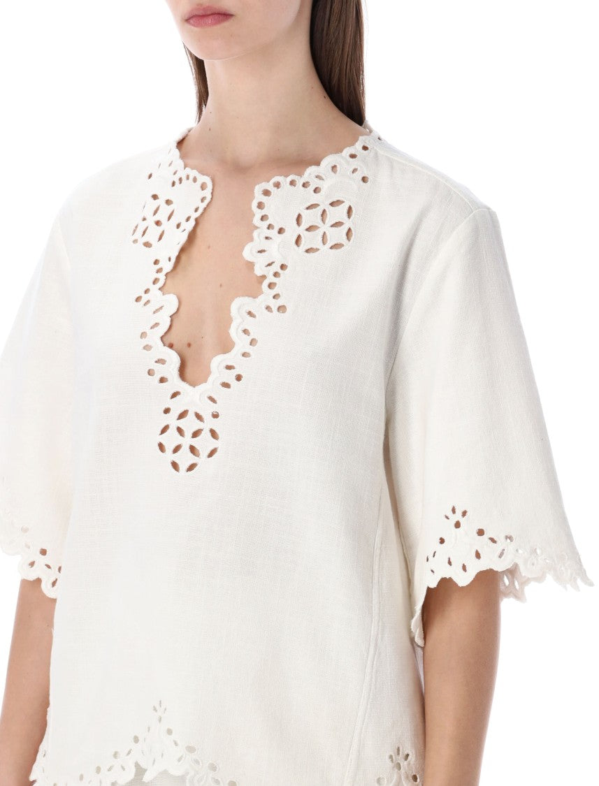 Isabel Marant Étoile Shana Openwork Top