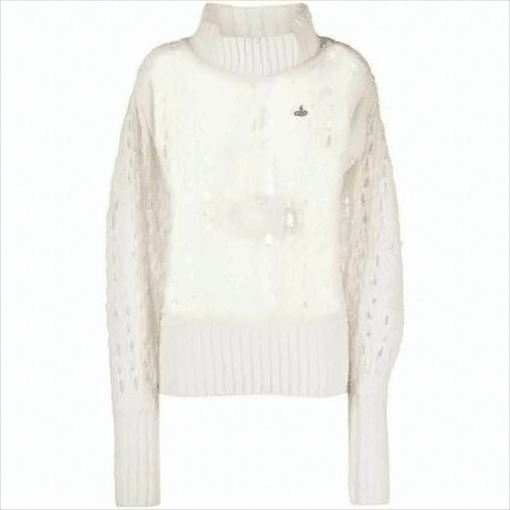 Vivienne Westwood Knit Cardigan With Openwork Pattern