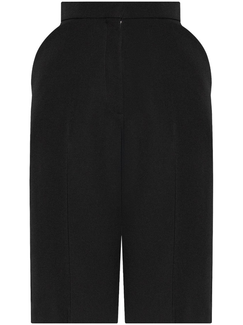 Givenchy High-Waisted Wool Shorts