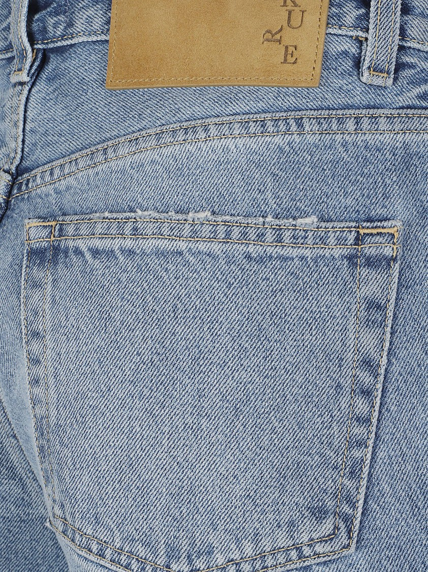 Haikure Betty Nordic Blue Mid-Length Denim Pants