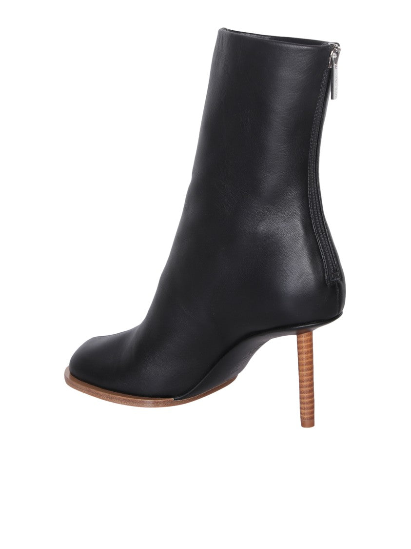Jacquemus Black Ankle Boots
