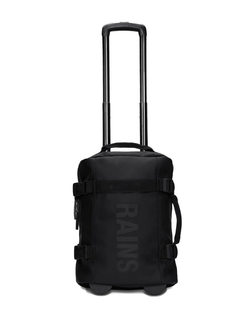 Rains Black Texel Mini Polyester Cabin Bag