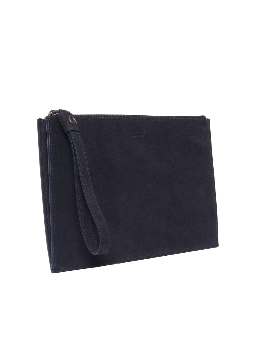 Claudio Orciani Smooth Calf Leather Wallet With Minimalist Design
